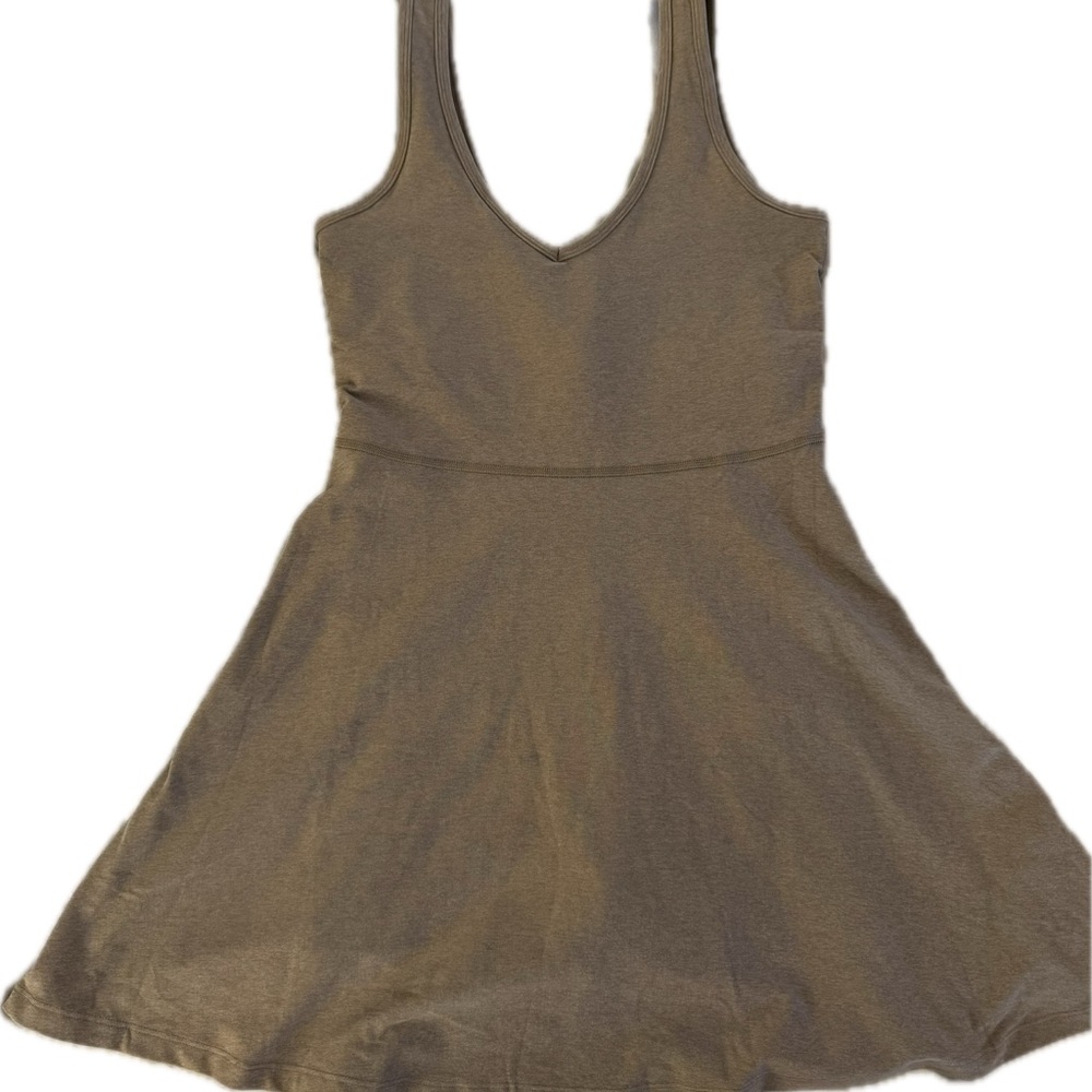 Beyond Yoga Taupe Mini Dress